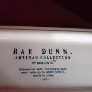 Rae Dunn Kitchen - Rae Dunn ENJOY Ceramic LL Loaf Pan 9" x 5" x 2.5" Rae Dunn Kitchen - Rae Dunn ENJOY Ceramic LL Loaf Pan 9" x 5" x 2.5"